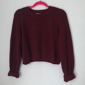 Size Medium Cropped Sweater